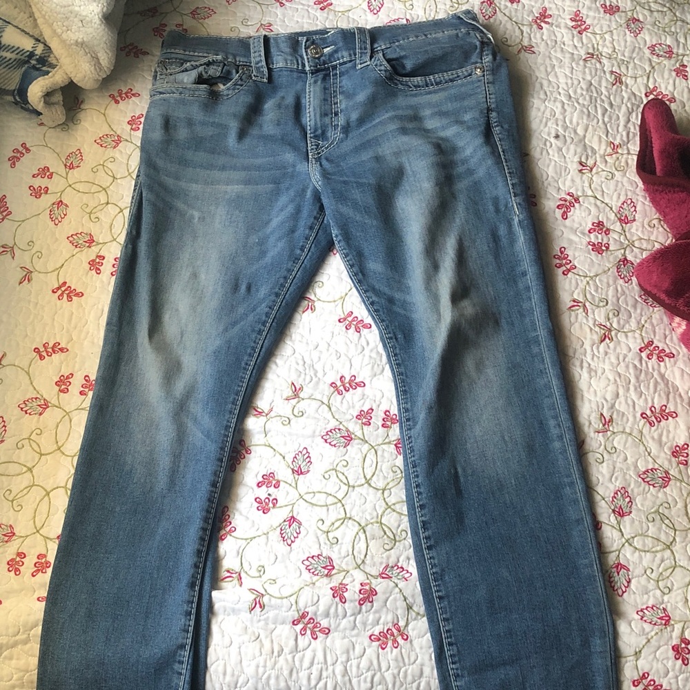 True Religion Blue Denim Jeans